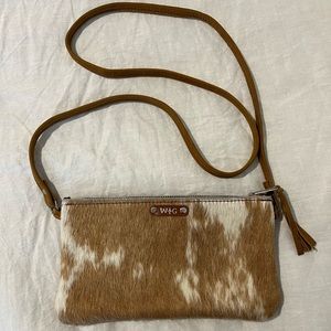 Cowhide Crossbody Purse